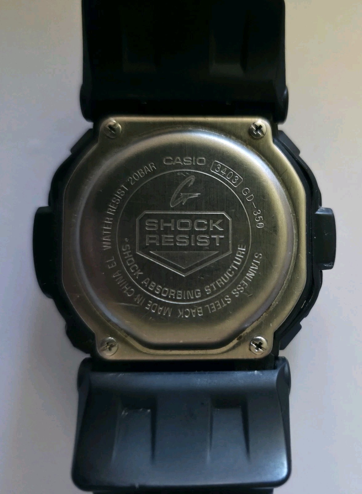 The Casio G-Shock GD-350