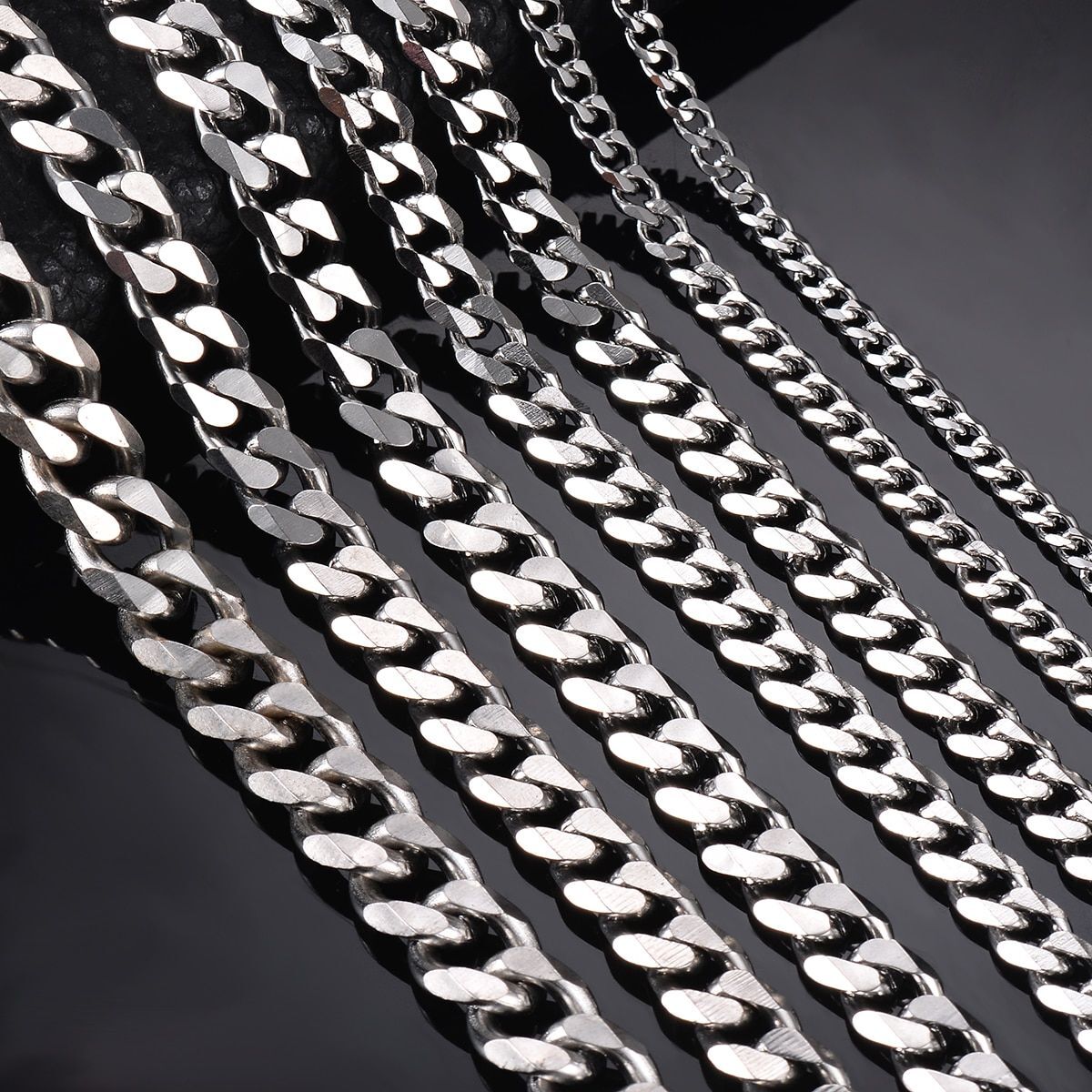 Stainless Steel 0.9/1.2/1.5mm Width Snake Chain Fashion Jewelry For Necklace NEW