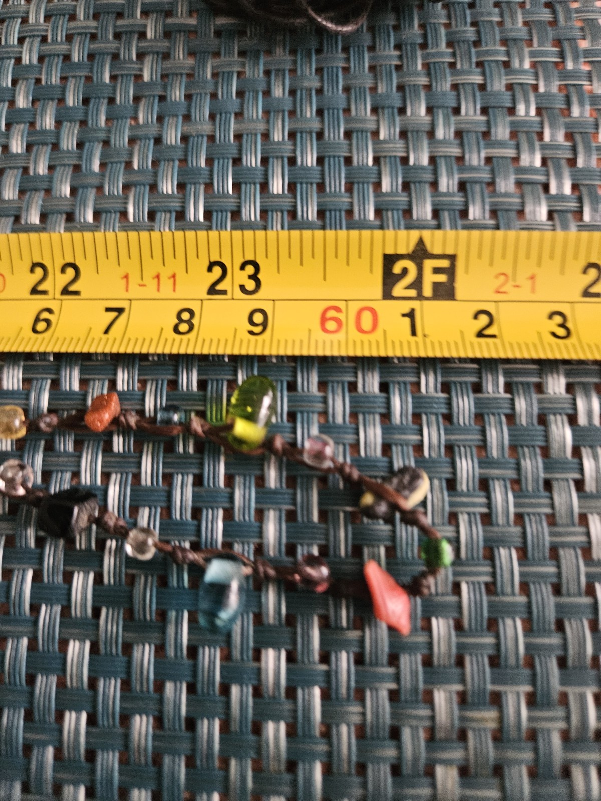 Boho-style multi-bead Multicolor 48″Lariat Wrap Necklace Glass Hearts Charms
