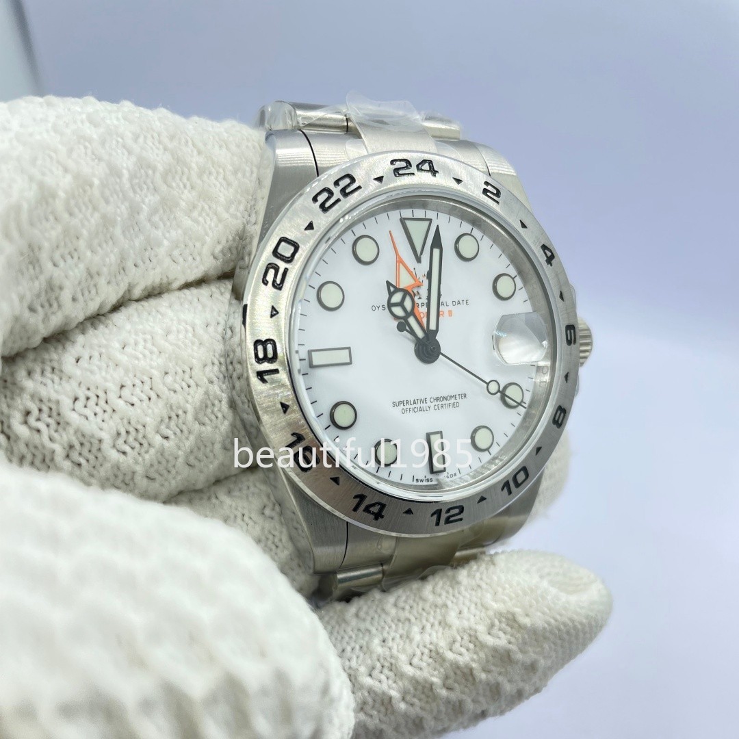 DIY Watch Part Kit for 3285 Movement M226570 42mm SS Case+Dial+Hands+Steel Strap