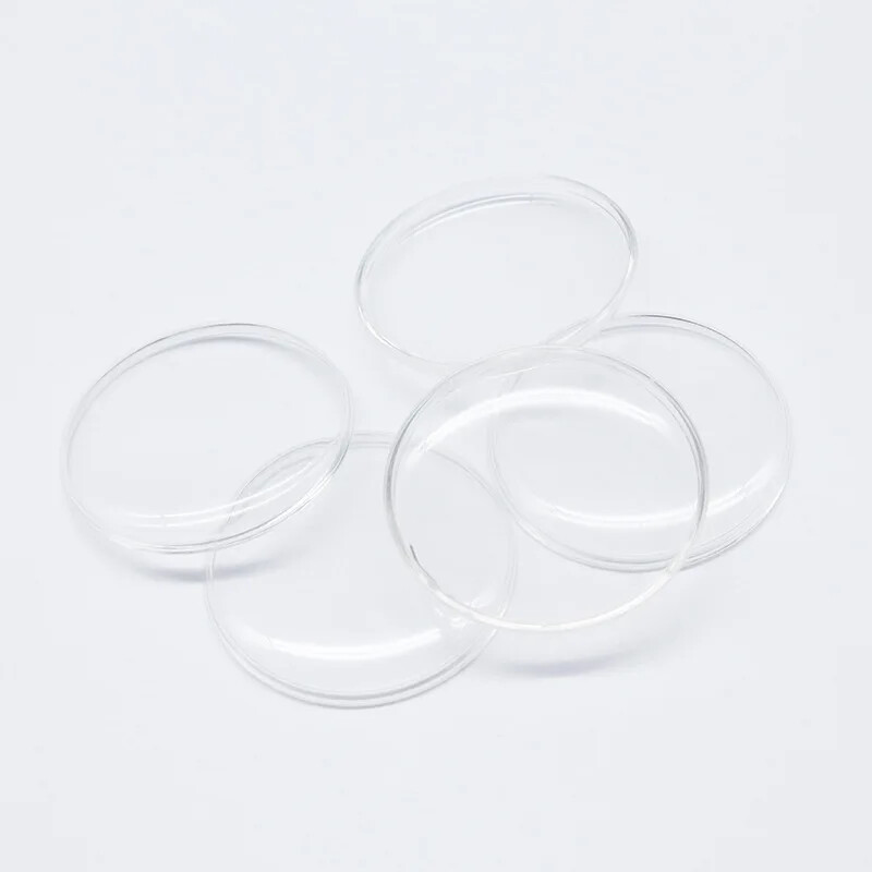 1mm High Dome Watch Crystal Diameter 18mm to 46mm Round Pocket Watch Glass Lens