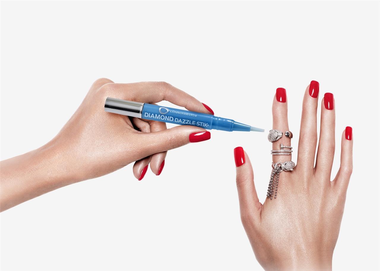 CONNOISSEURS Diamond Dazzle Stik Jewelry Cleaner Solution Pen