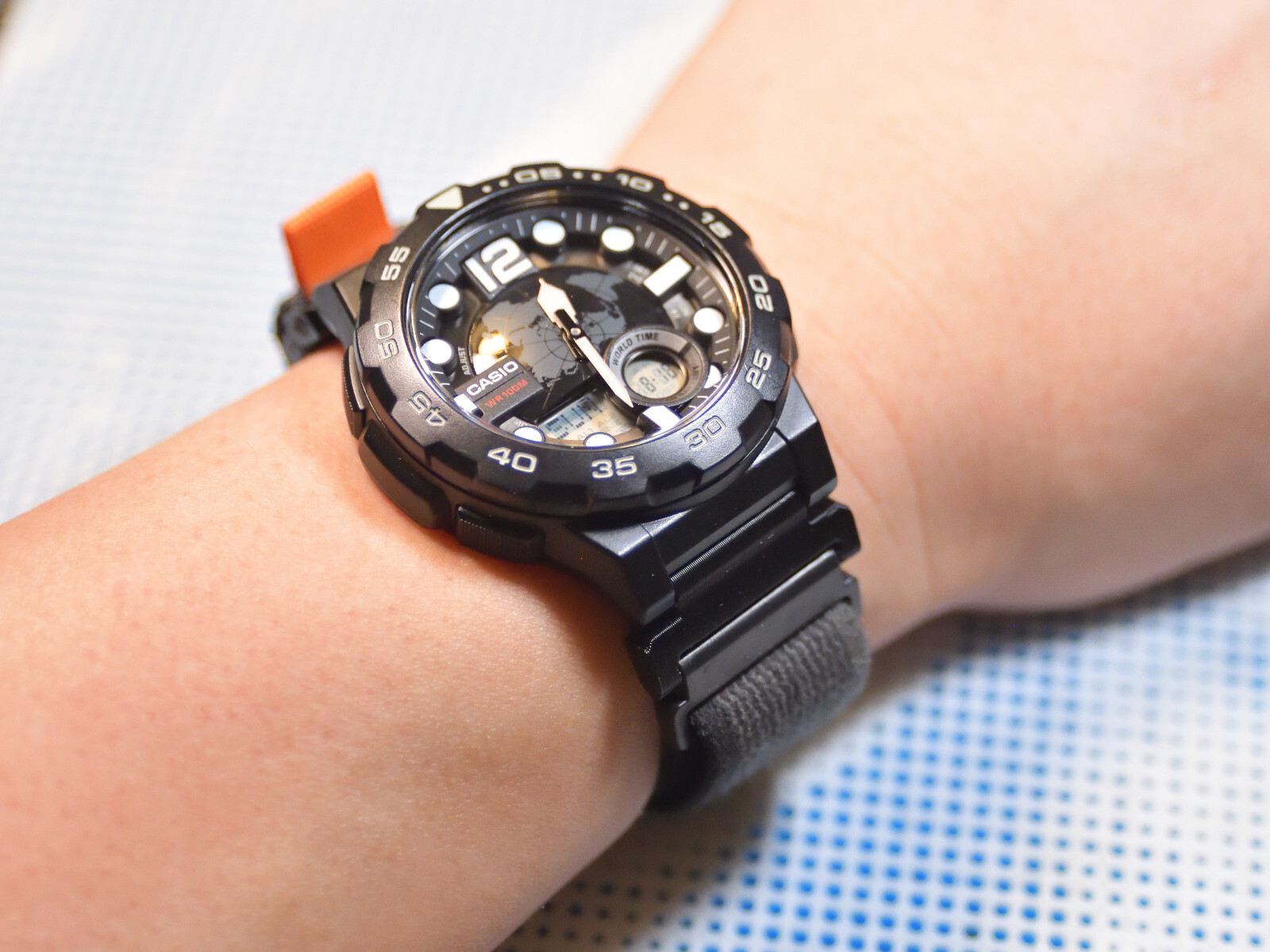 Watch Adapter for Watch Band or Strap Compartible with Casio AEQ-100W
