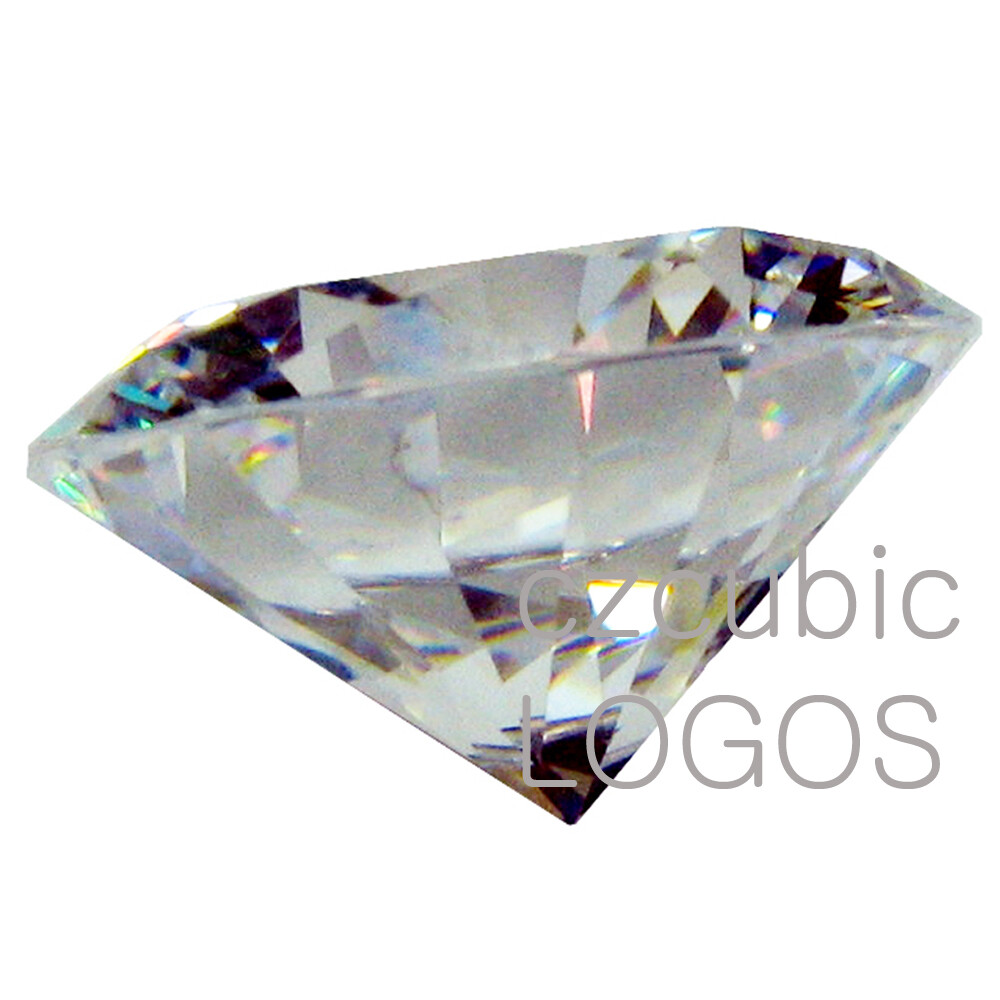 EMERALD-RADIANT CUT CUBIC ZIRCONIA SUPER QUALITY CLEAR LOOSE STONES U.S SHIP 7