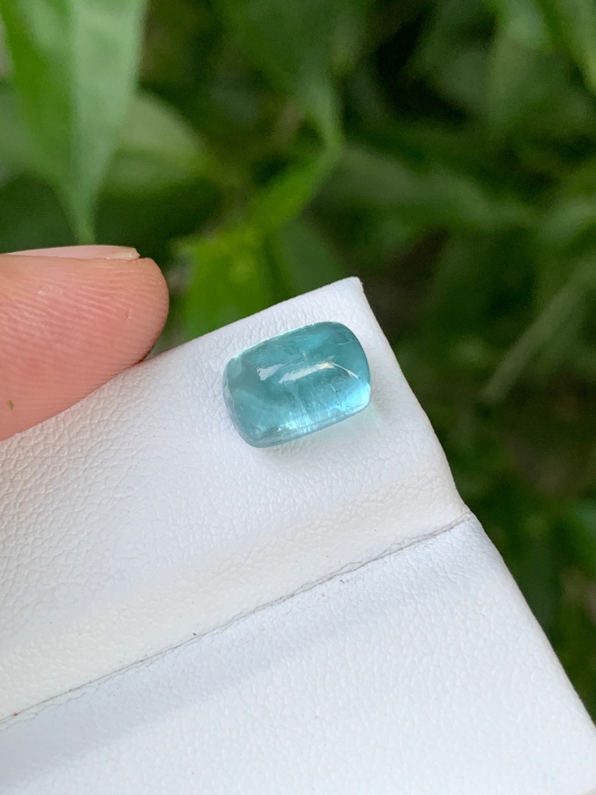 Natural Afghan Lagoon Blue Tourmaline 4.7 Ct Untreated Cushion Loose Gemstone