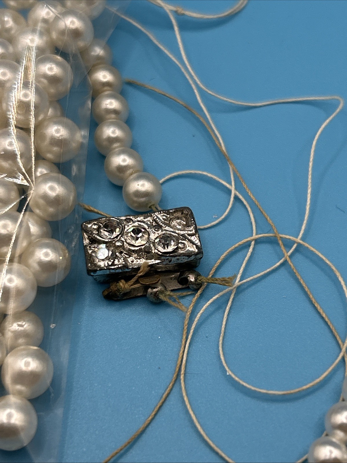 Lot Of 11 Vintage Mixed Strands Of Estate Faux Pearls (see Description)