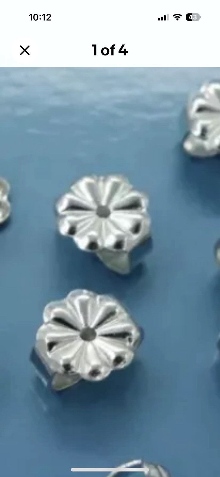 925 Sterling Silver Earring Butterfly Backs for Replace Your Lost Tiffany Back