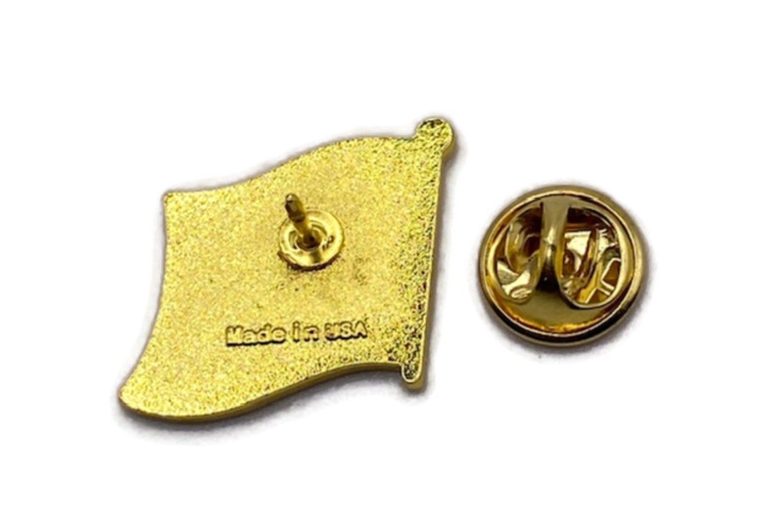 US Flag Lapel Pins Made In USA Ships Free – Choose Your Style