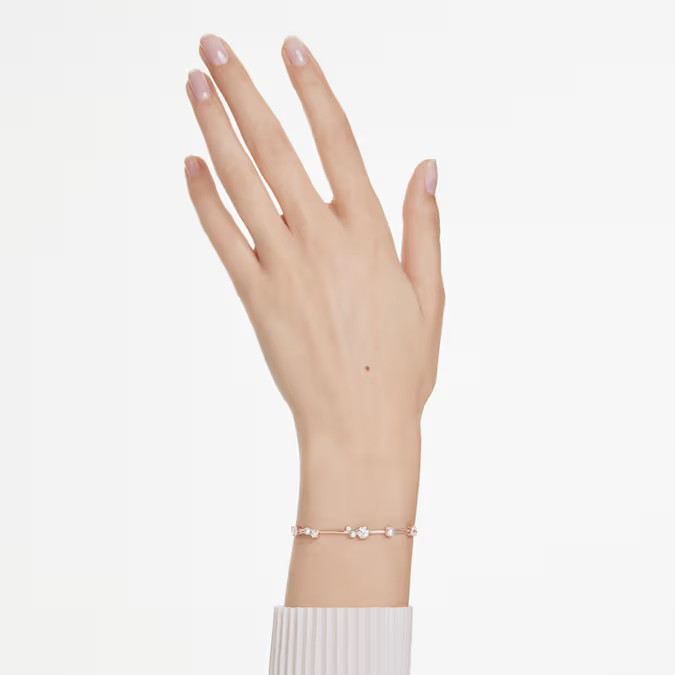 Swarovski Constella Bracelet Mixed cut， rhodium plated