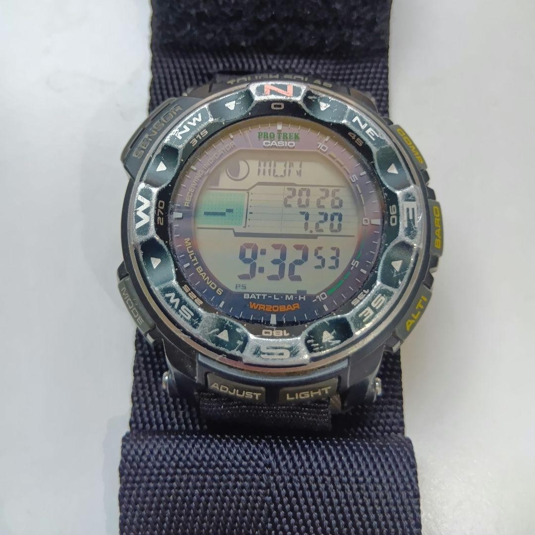 [Fully Functional] CASIO PROTREK PRW-2500 Radio-Controlled Solar Watch