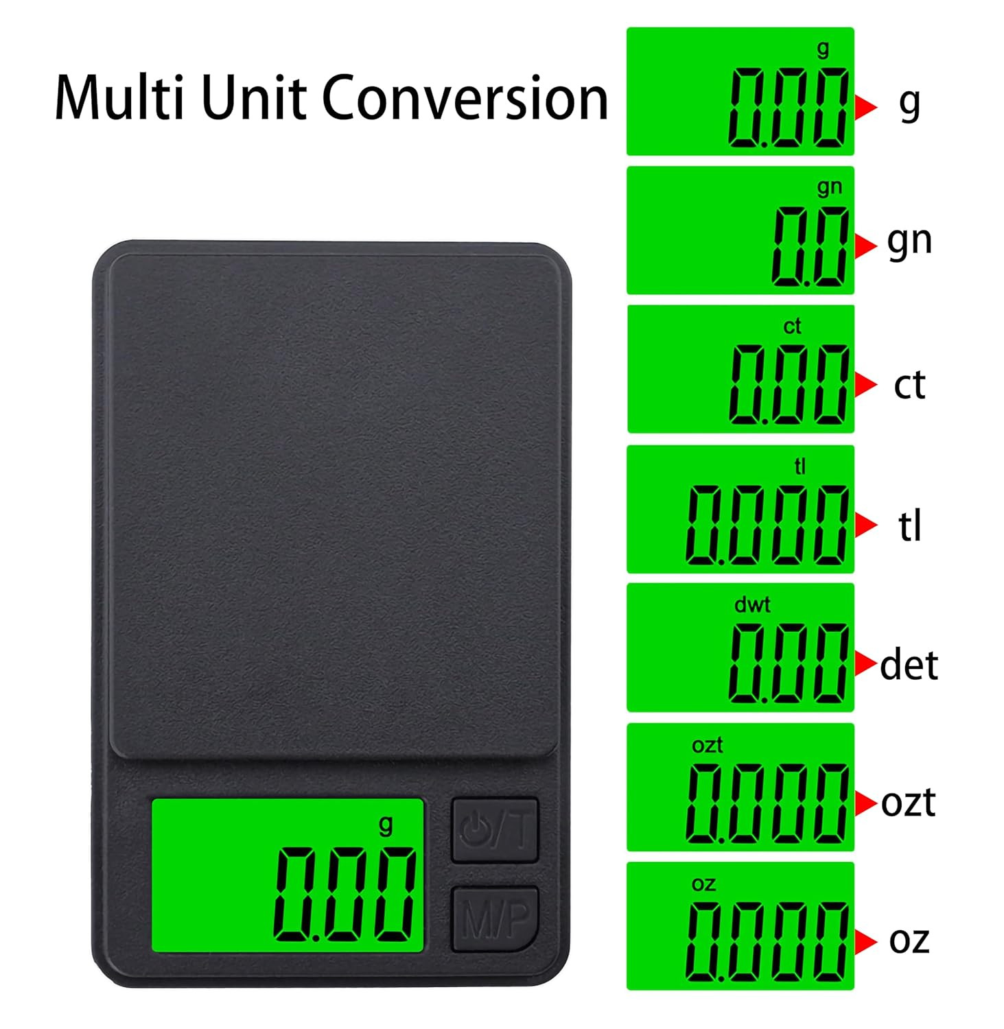 Digital Pocket Scale 1000G X 0.01G Weigh Gram Scale, Mini Scale, Digital Grams S