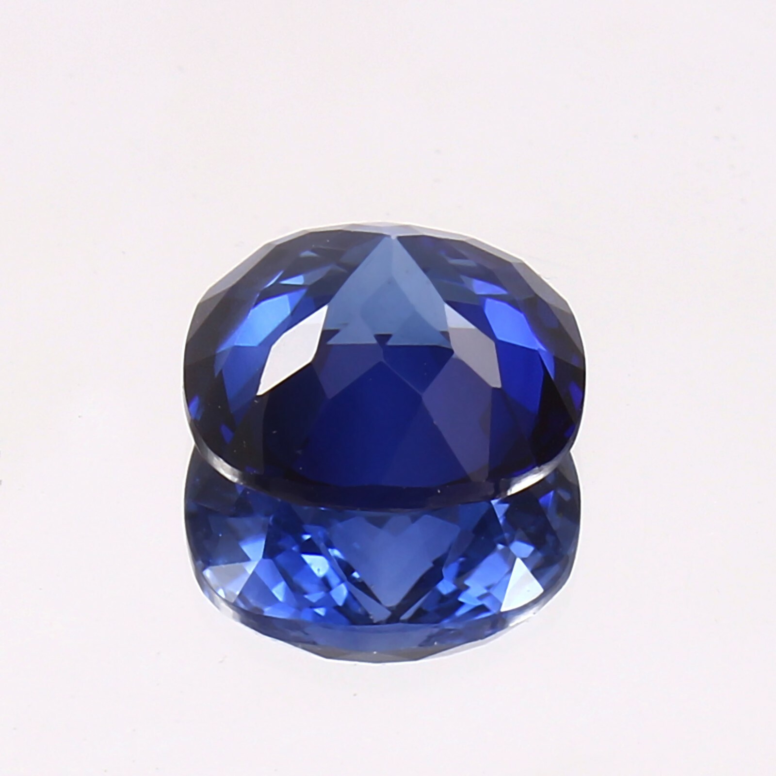 AAA Natural Flawless Ceylon Blue Sapphire Cushion Cut Loose Gemstone 10×10 MM