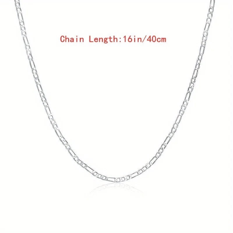 Cadena De Plata 925 Para Hombre Tu Puedes Lucir Elegante Y Atractivo 50% OFF