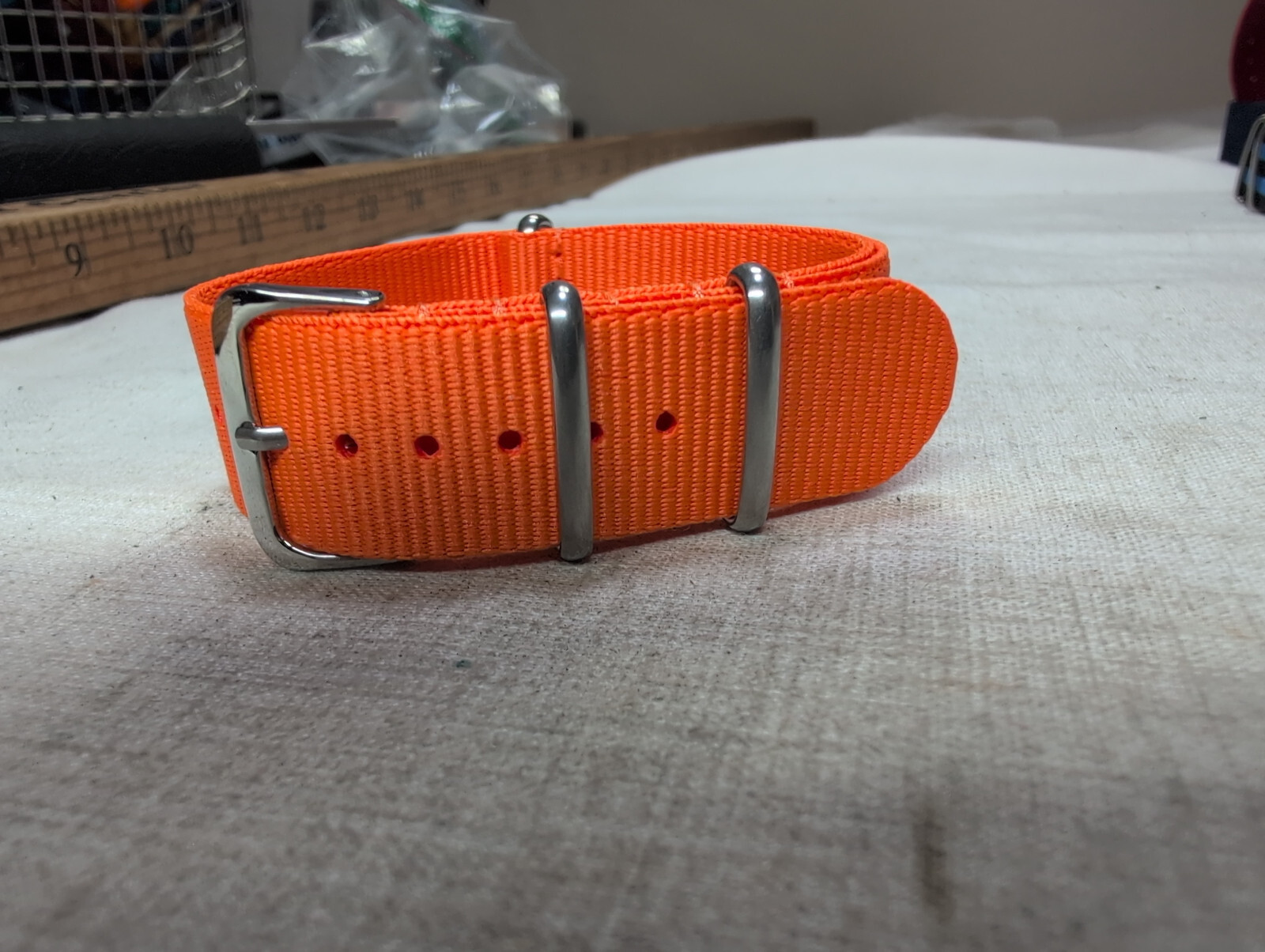 Nylon One-Piece Watch Strap – Minimalist Racing Band – 10-24mm – 20 Flavors