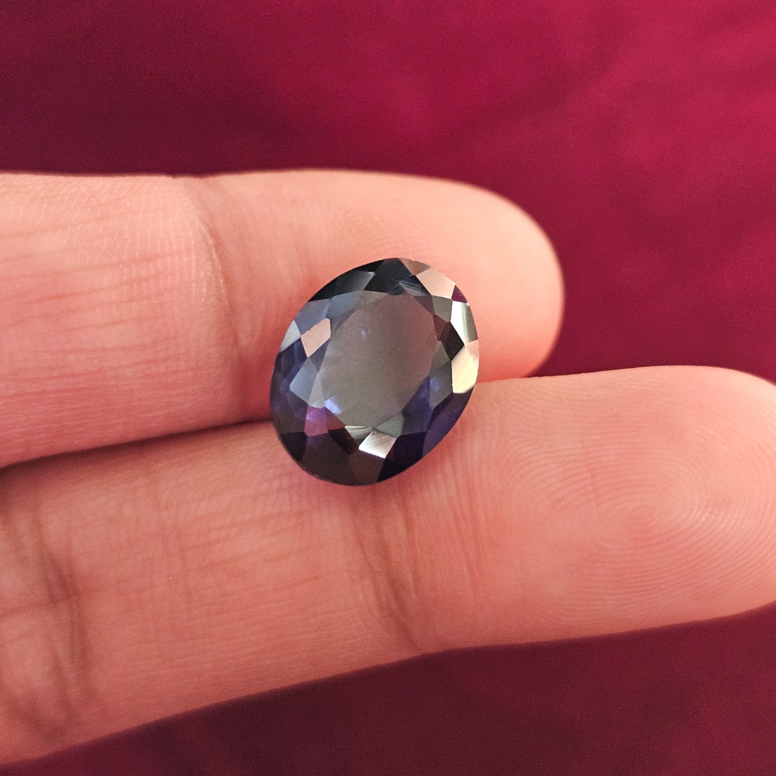 2 pcs 10 Ct each Blue Sapphire Oval Cut Loose Gemstone September Gift