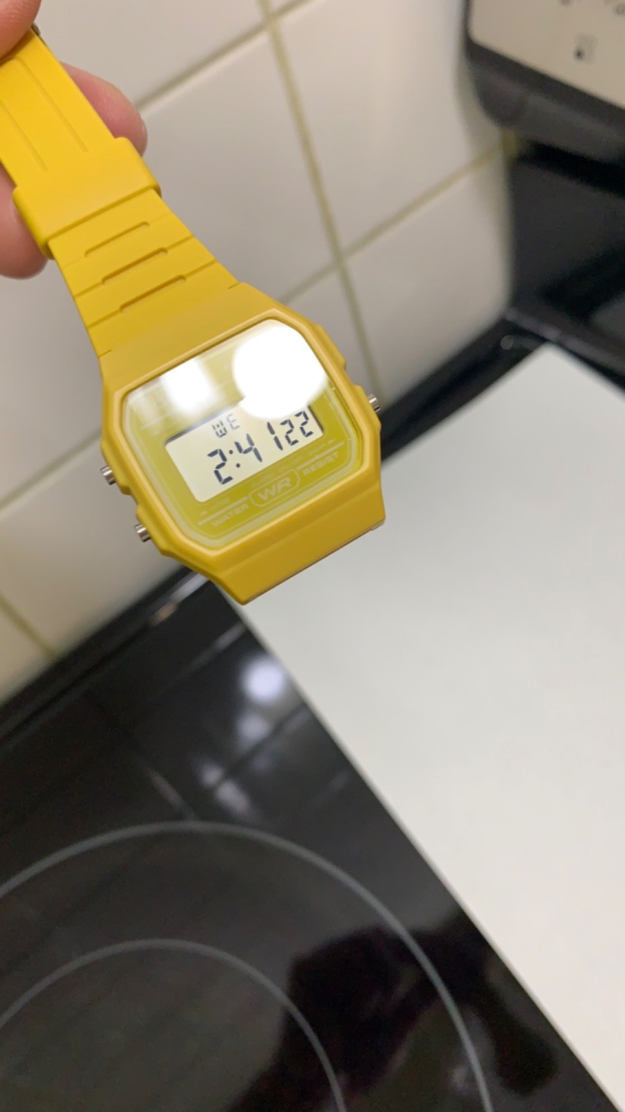 NEW Casio F91W Yellow Digital Watch – F-91WC – Very Rare!