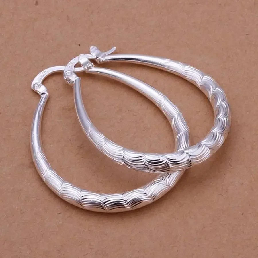High quality 925 Sterling Silver Jewelry beautiful Earrings For women fashion