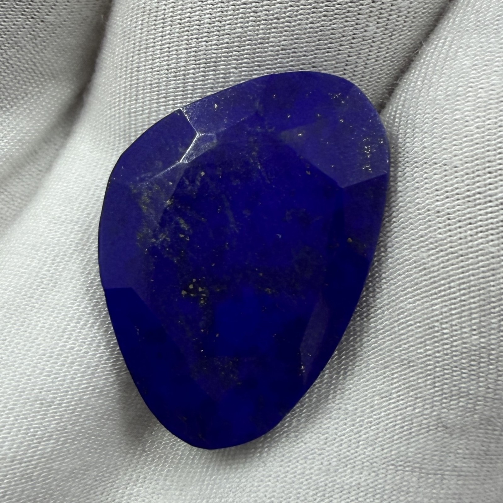 100% Natural Lapis Lazuli Triangular Cut Loose Gemstones