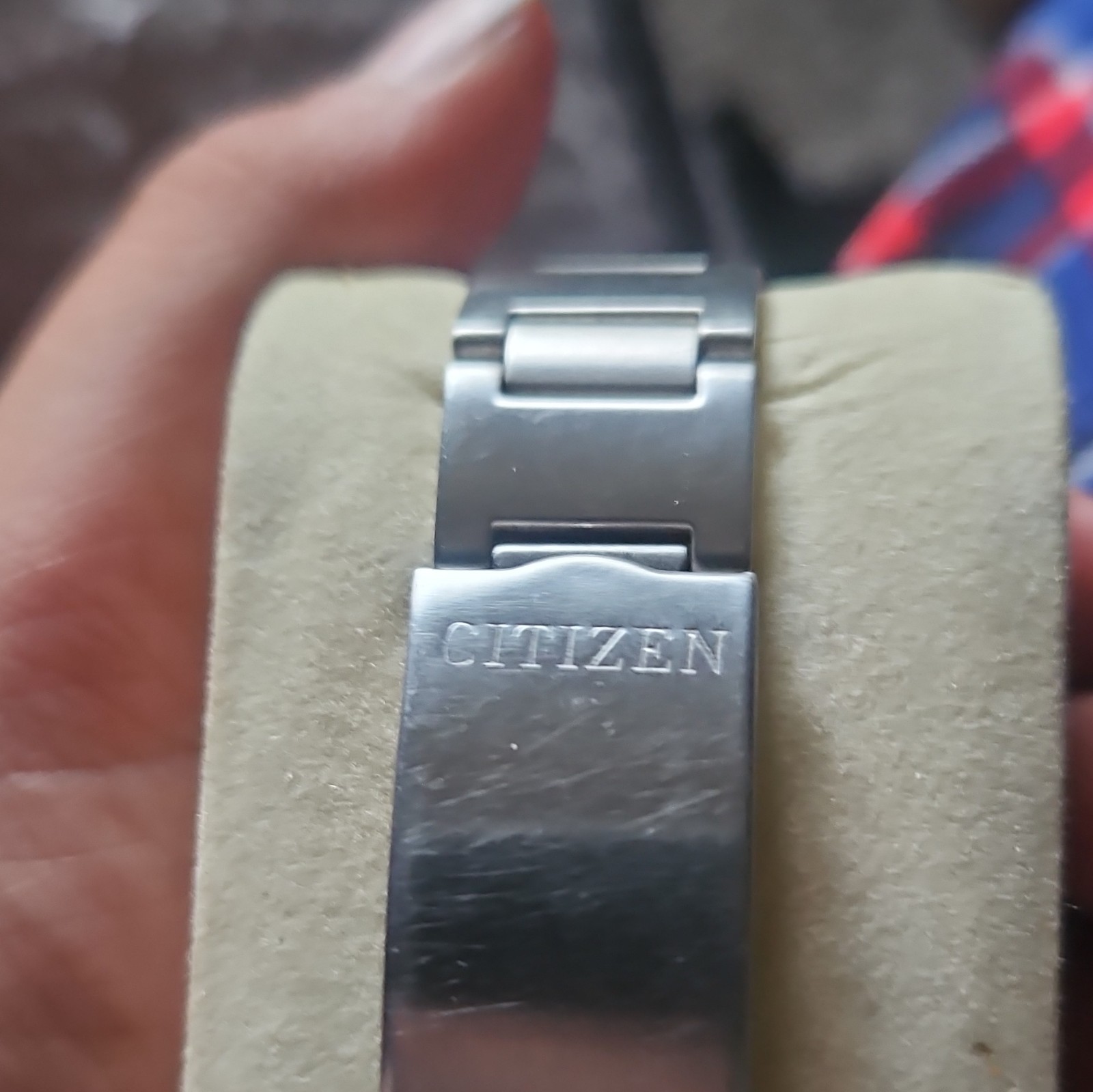 Citizen Men’s Independent 1481010 Jump Hour Quartz Watch Vintage Japan No Pillow
