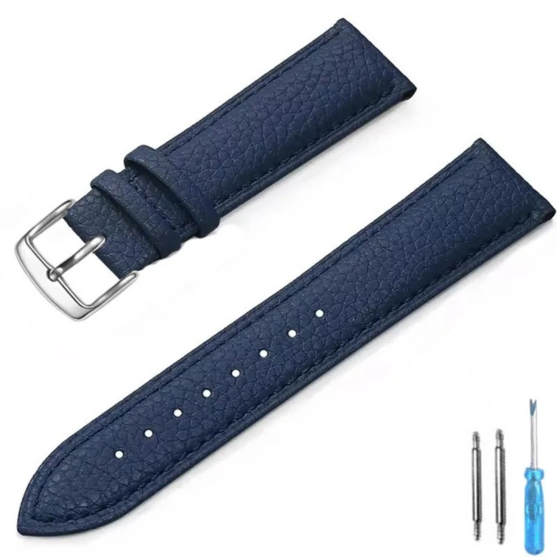 Genuine Leather Watch Band 12mm 14mm 16mm 18mm 20mm 22mm Watch Strap for Man Wom