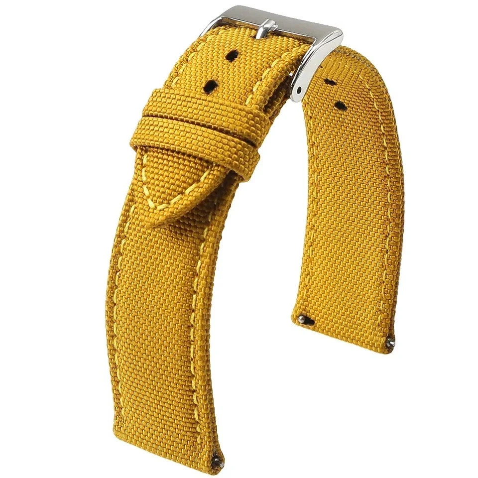 18mm 19mm 20mm 21mm 22mm 24mm Waterproof Sailcloth Watch Strap Two-Sided Nylon
