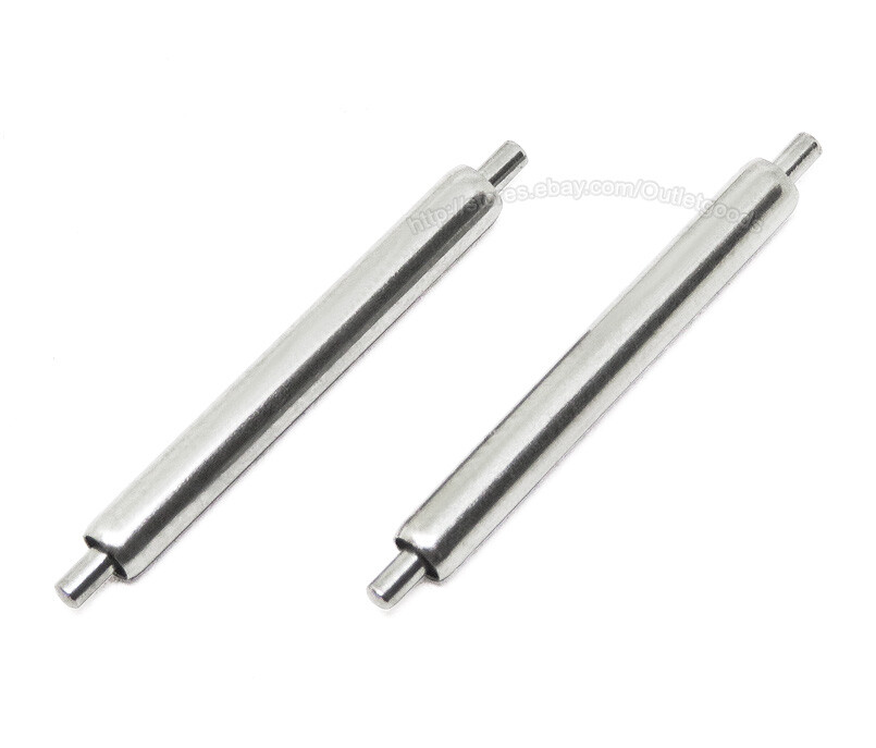 20mm Shoulderless FATBAR Spring Bar 1.2mm Tip End for Seiko Pierced Lug Diver