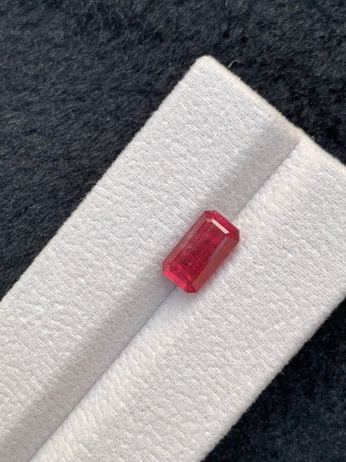 Natural Rubellite Tourmaline Afghanistan 2.70 Ct Unheated Untreated 10×5.5mm