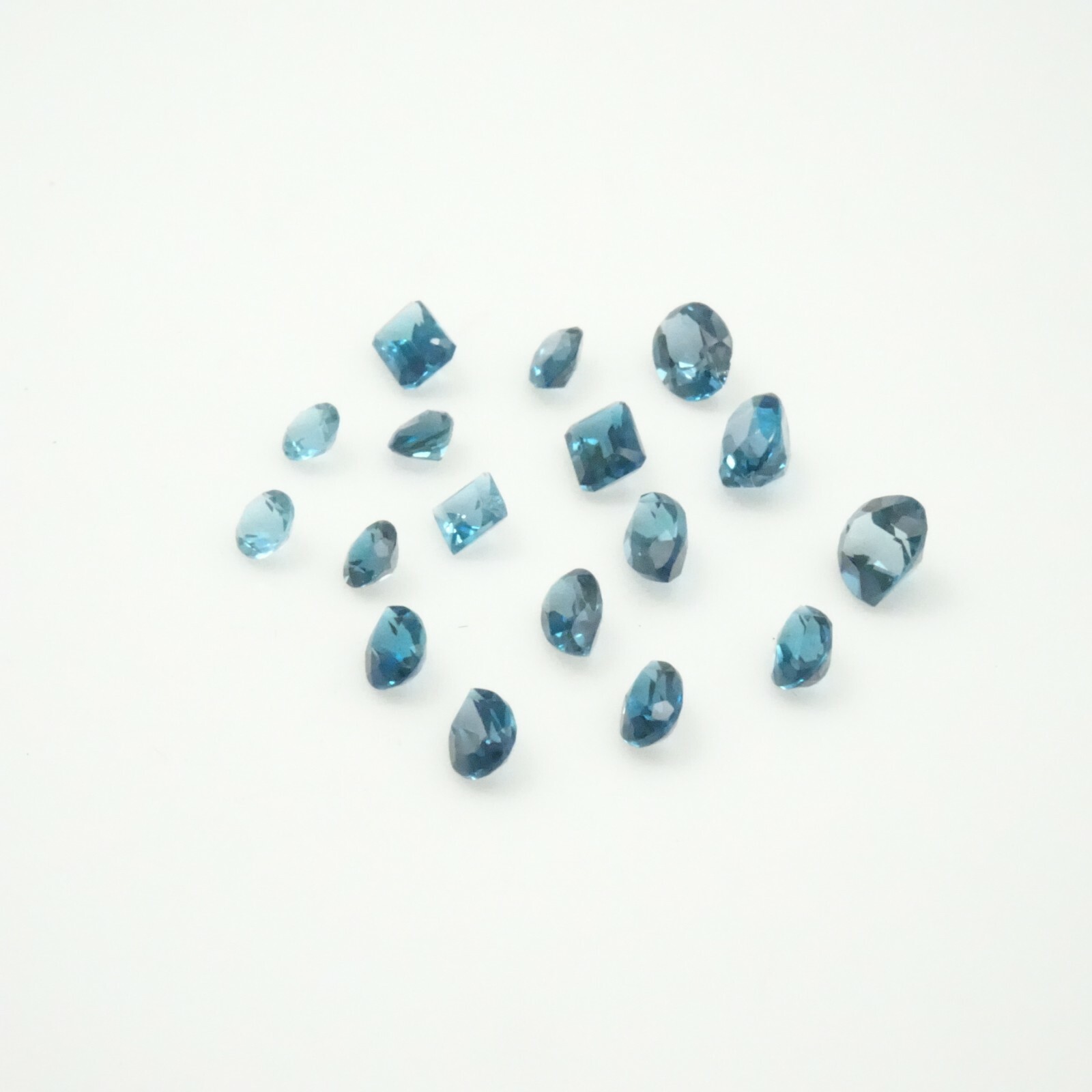 9.45CTW London Blue Topaz Parcel – Mixed MM – London Blue Topaz Loose Gemstones