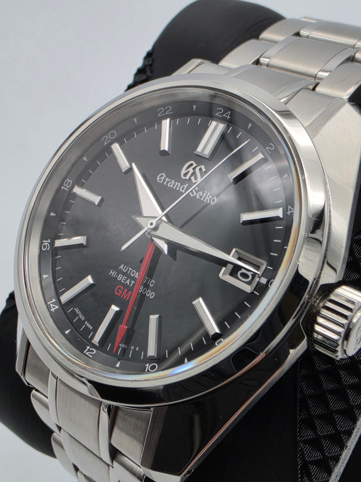 Grand Seiko 9S Mechanical SBGJ203 Stainless Steel 40mm Black Dial