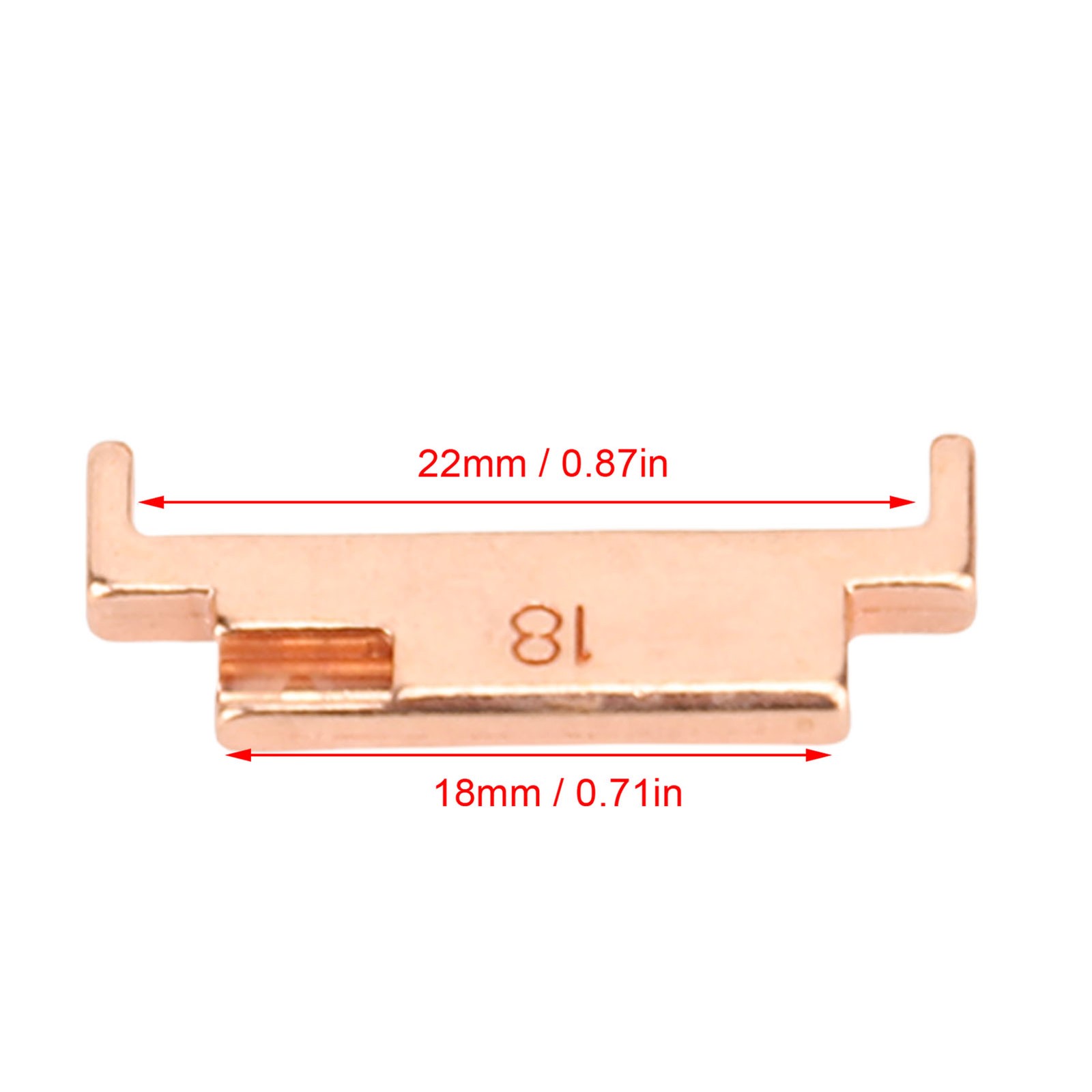 4 Pairs Band Adapters And Lugs Metal Connection Adapter For 18-22mm Watch Strap