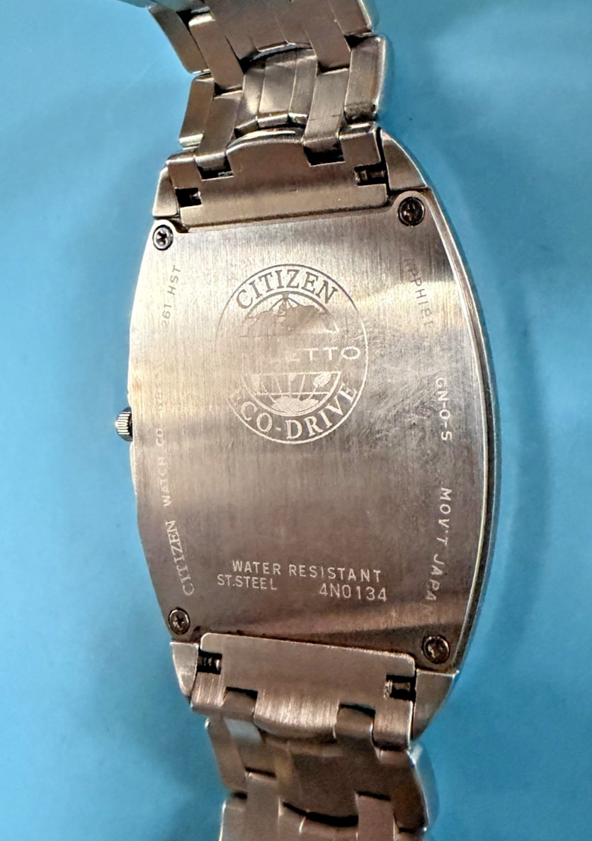 Citizen Eco-Drive Stiletto Ultra-thin Men’s Watch, Stainless Steel, Keeping Time