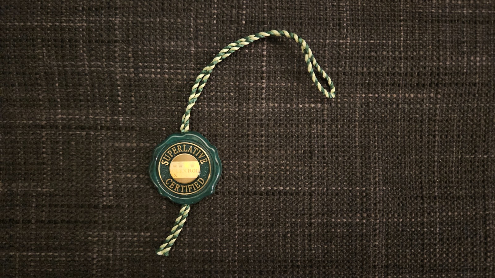Authentic Rolex Submariner Booklet Tag Card Holder 2020-NOW