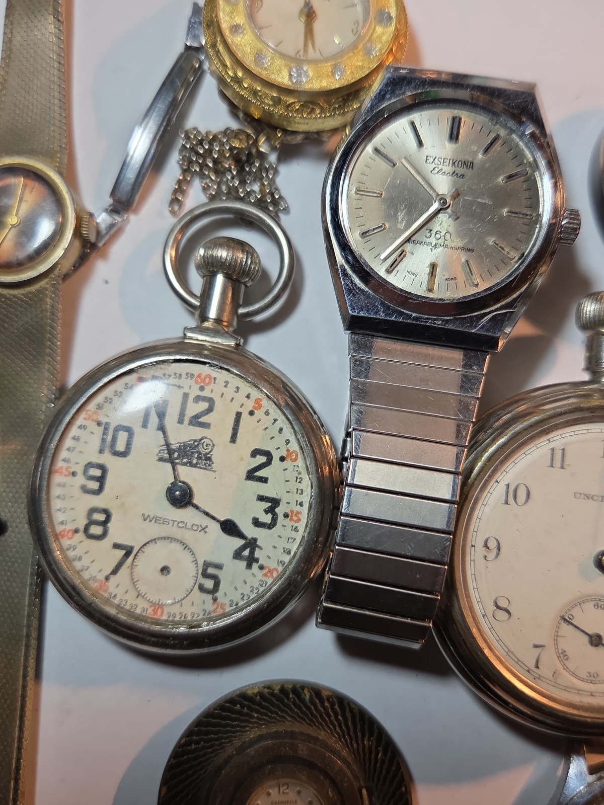 Mechanical Watch Lot, Parts or Repair, None Are Running