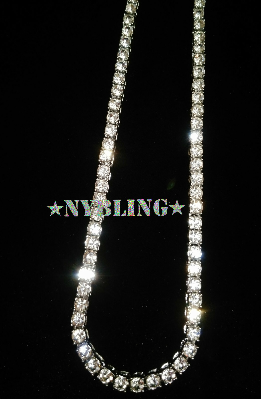 5MM Tennis Chain Choker Necklace 1 Row Gold Plated ICED Hip Hop CZ Jewelry