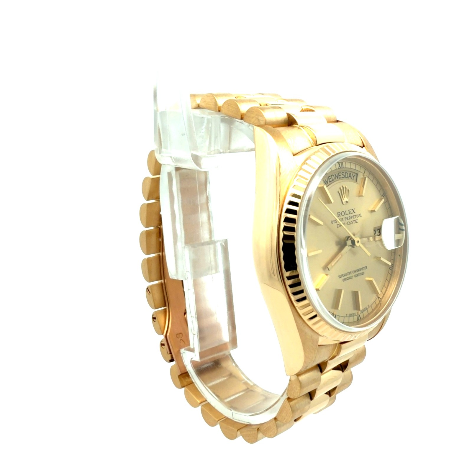 Rolex 18ct Yellow Gold Day Date Watch reference 18038