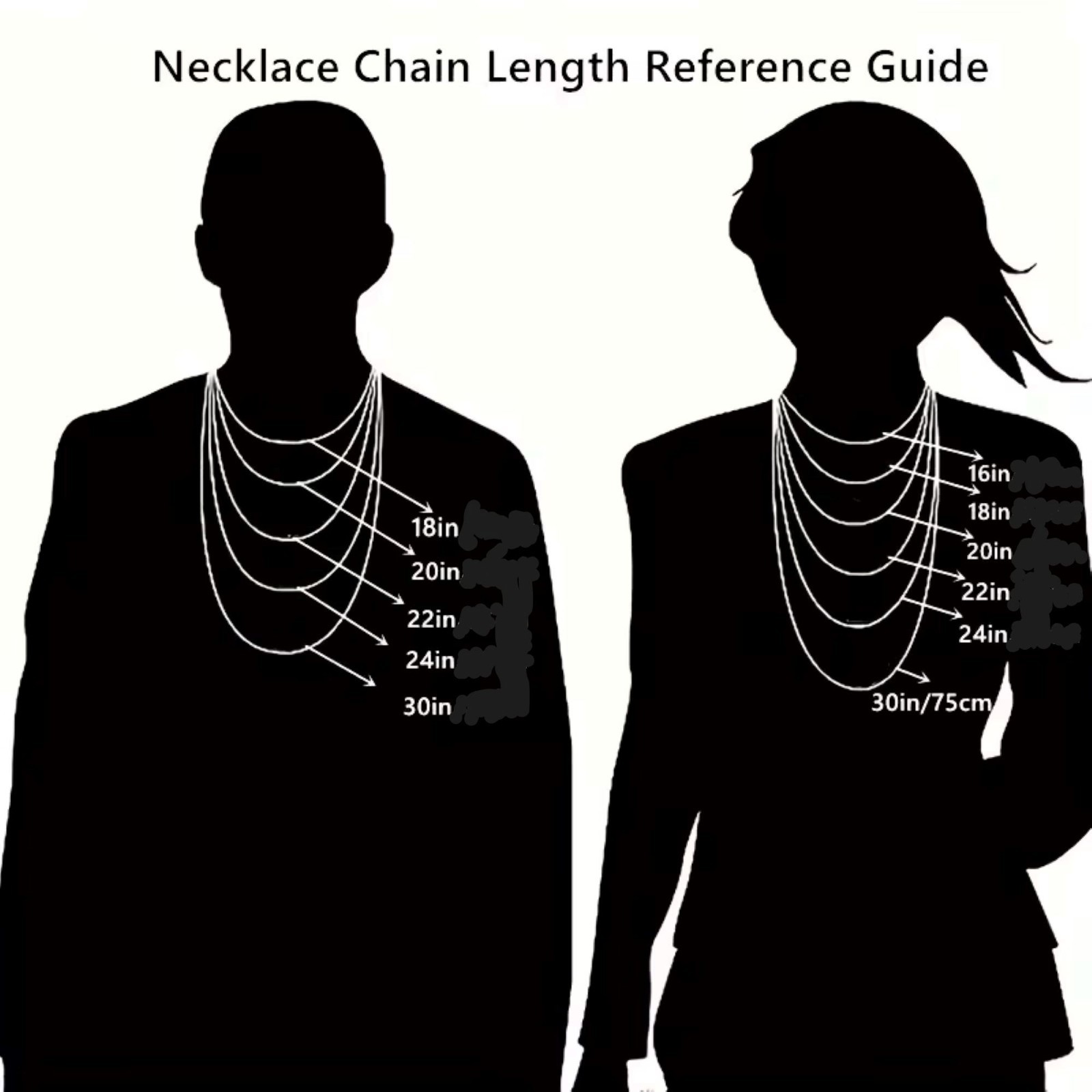 PREMIUM STAINLESS STEEL SILVER BALL CHAIN NECKLACE 16″ in. – 30″ in. (2.4mm)
