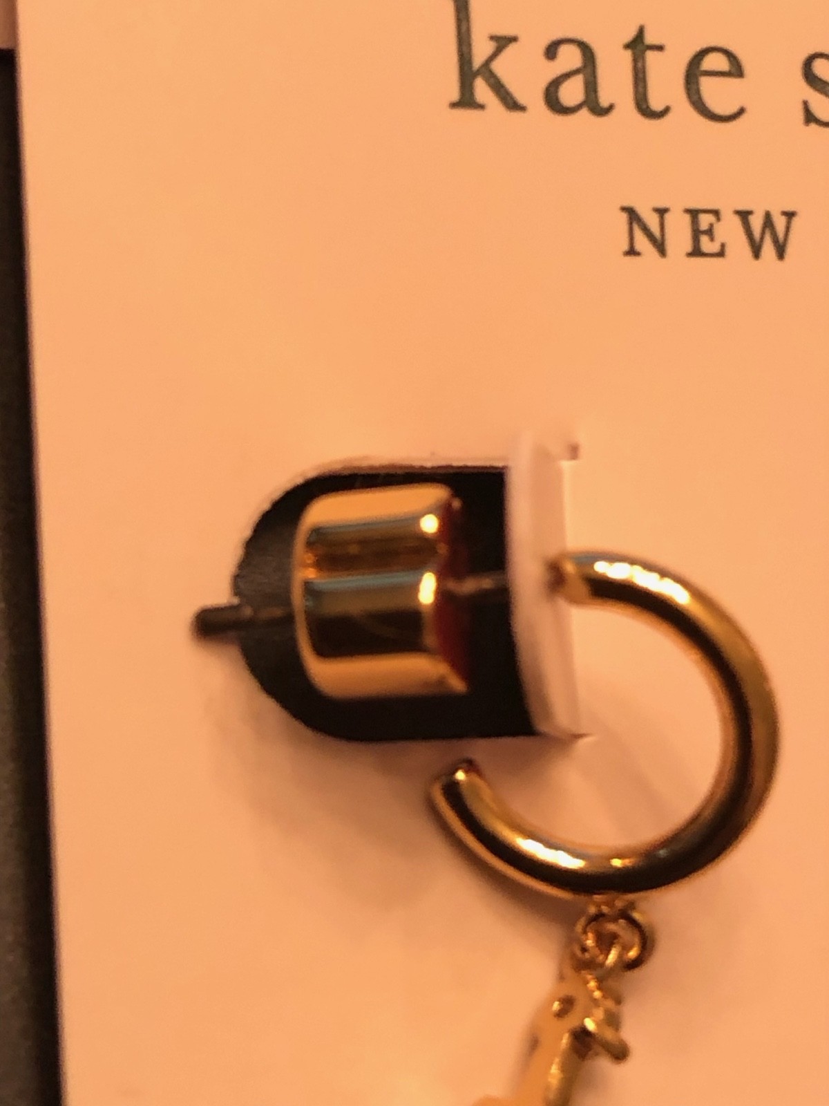 Kate Spade Earrings Say Yes I Do stud