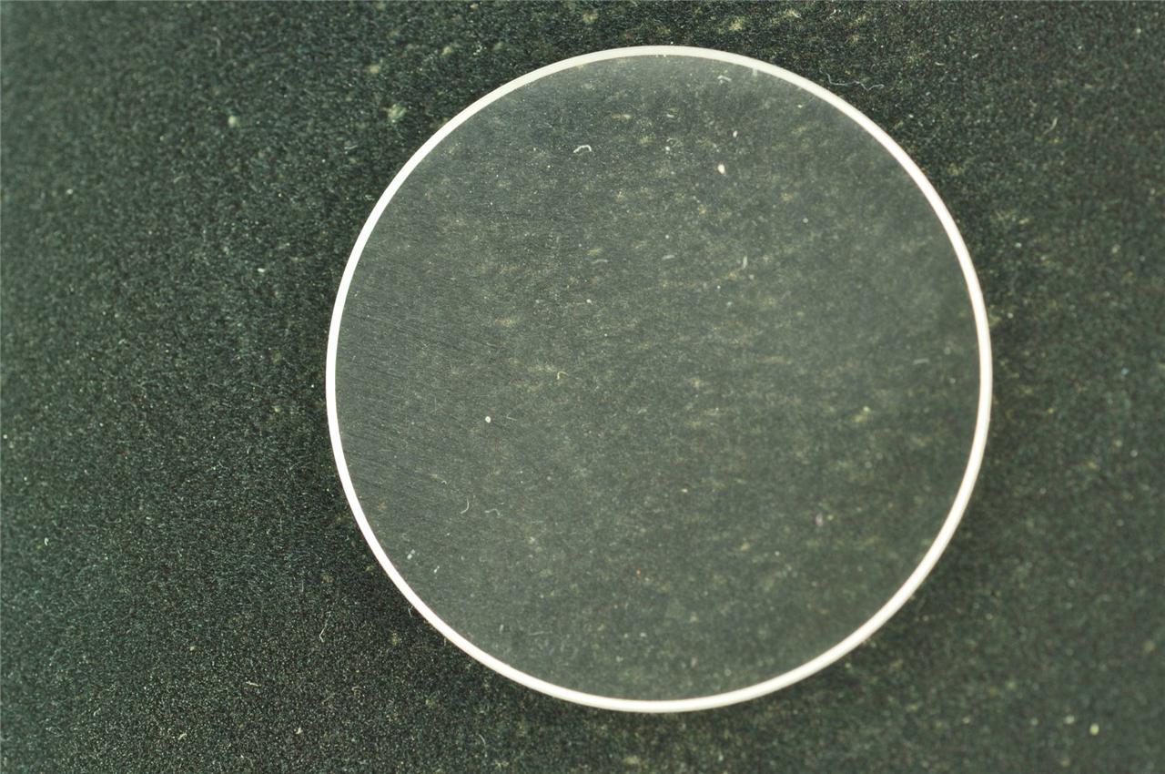FLAT ROUND MINERAL GLASS WRISTWATCH CRYSTAL 1.0MM THICK FROM 14.1MM TO 19.9MM