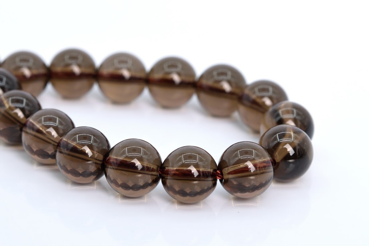 8MM Natural Smoky Quartz Beads Grade AAA Round Gemstone Loose Beads