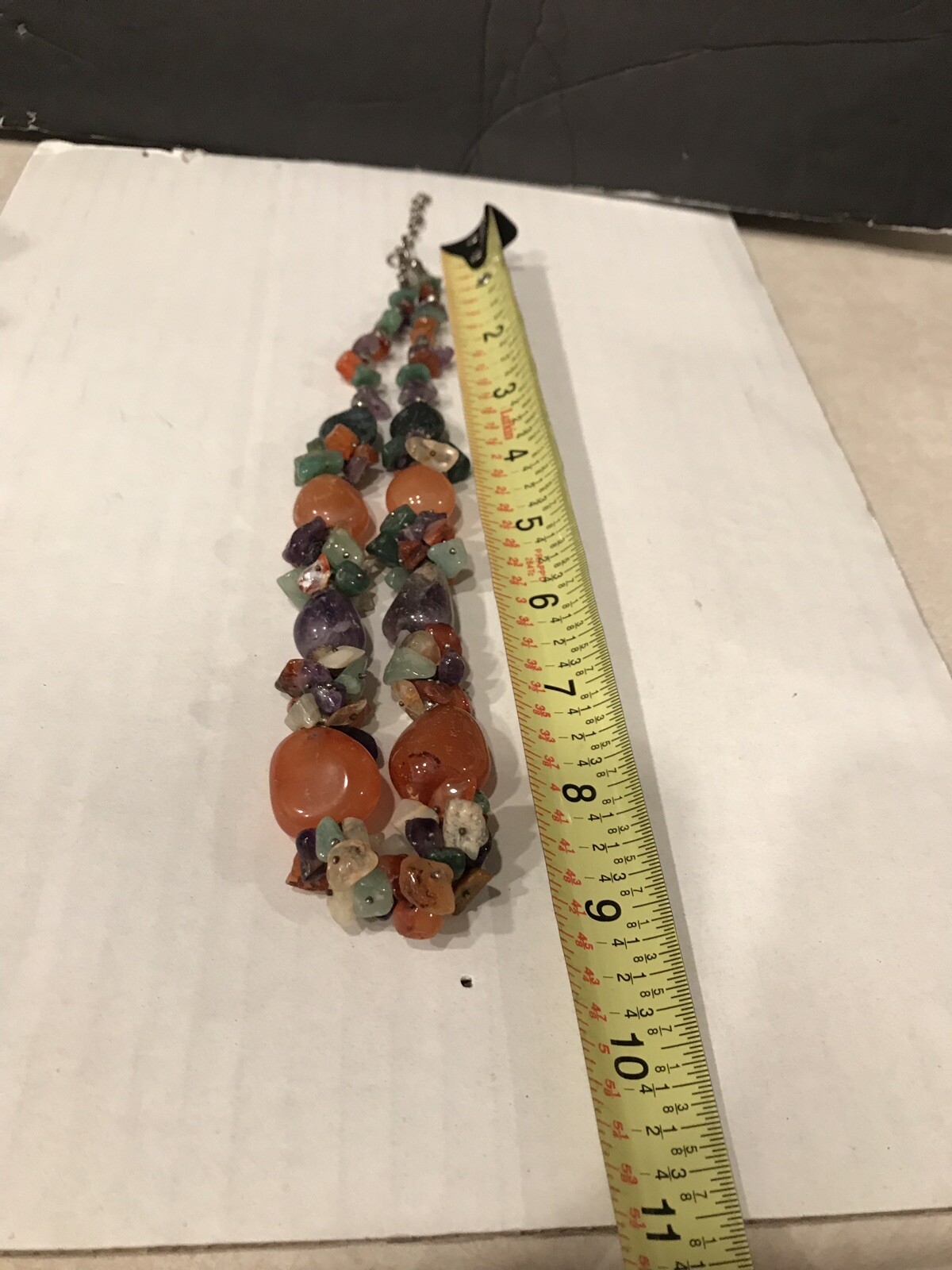 handmade jewelry Natural Multi-Stone Necklace Made In Armenian