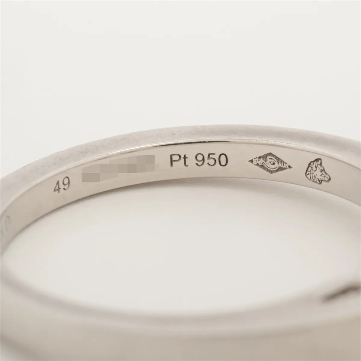 Cartier Ballerina diamond Ring Pt950 4.6g 0.25D D VS1 3EX NONE 49