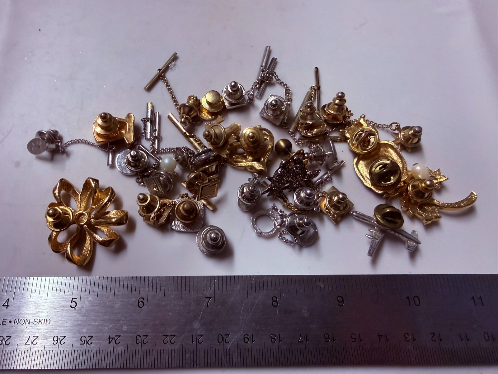 Collection Lot Amazing Variety Vintage + Modern Tie Tacks #Decoration – V15