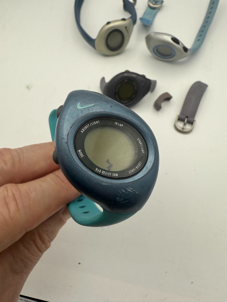 Vintage 1980’s Nike Digital 4 Watch Lot None Working