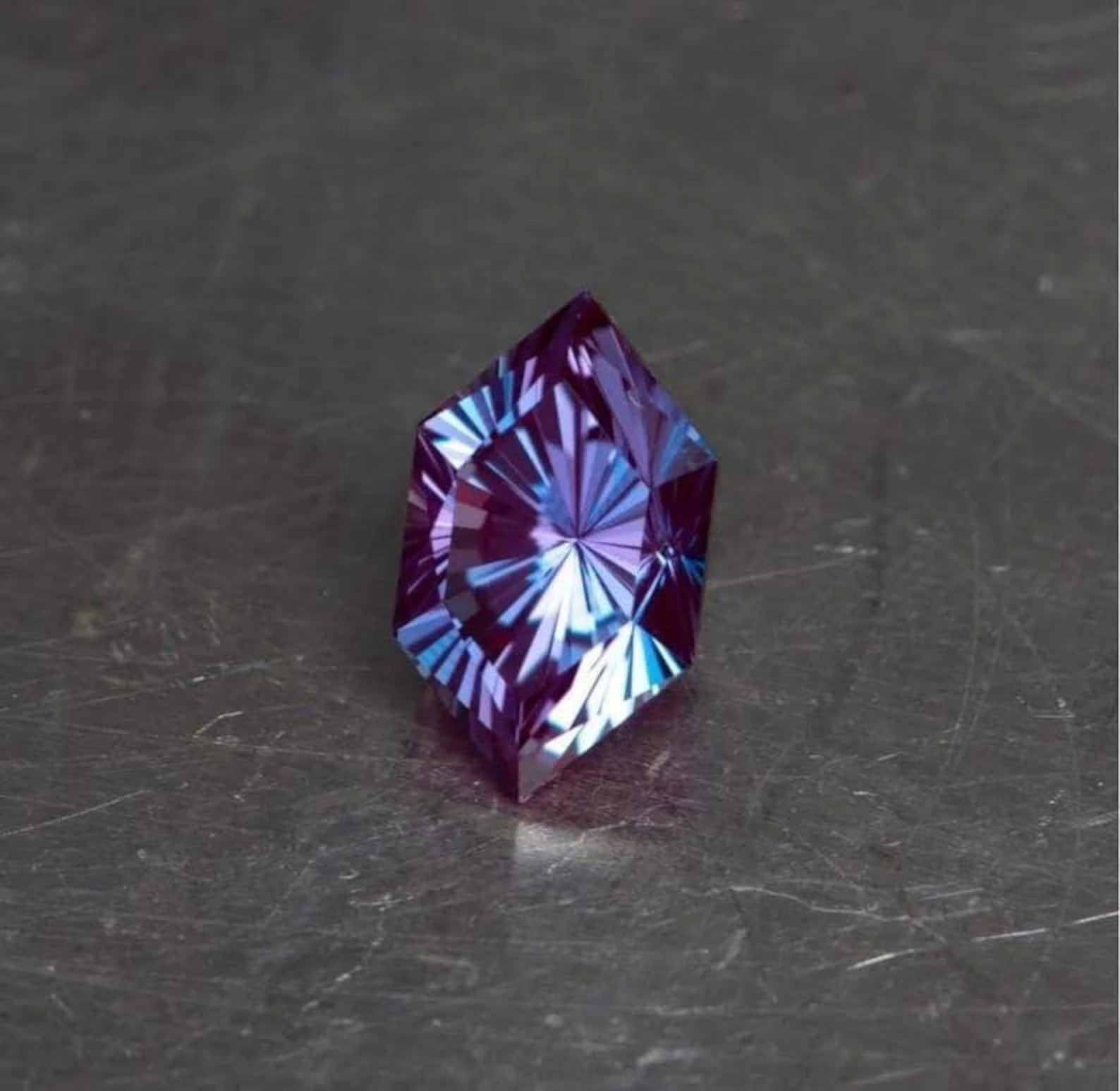 10.40 Ct Natural CERTIFIED AA+ Alexandrite Color Change Fancy Cut Loose Gemstone