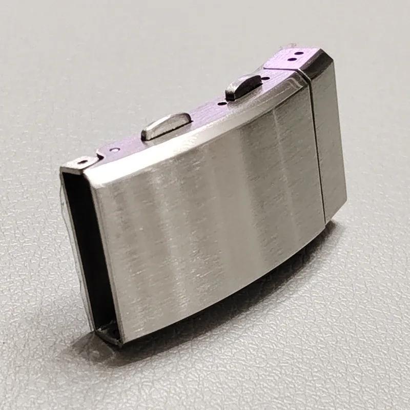 18/20/22mm 316L Stainless Steel Watch Clasp Adjustable Folding Buckle Metal