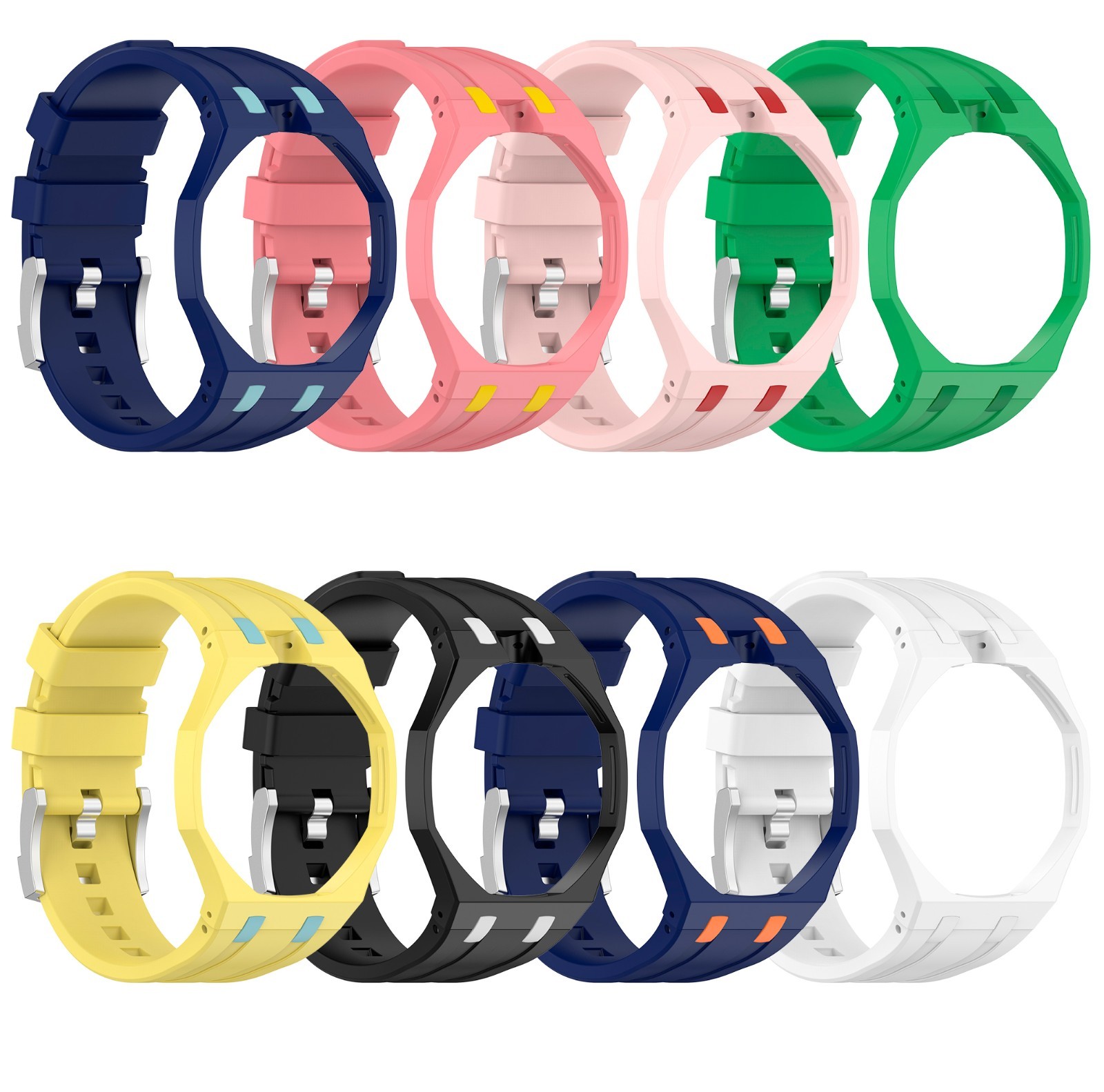 Strap For Swatch x AP Royal POP Silicone Watch Case, Changer To Wristwatch