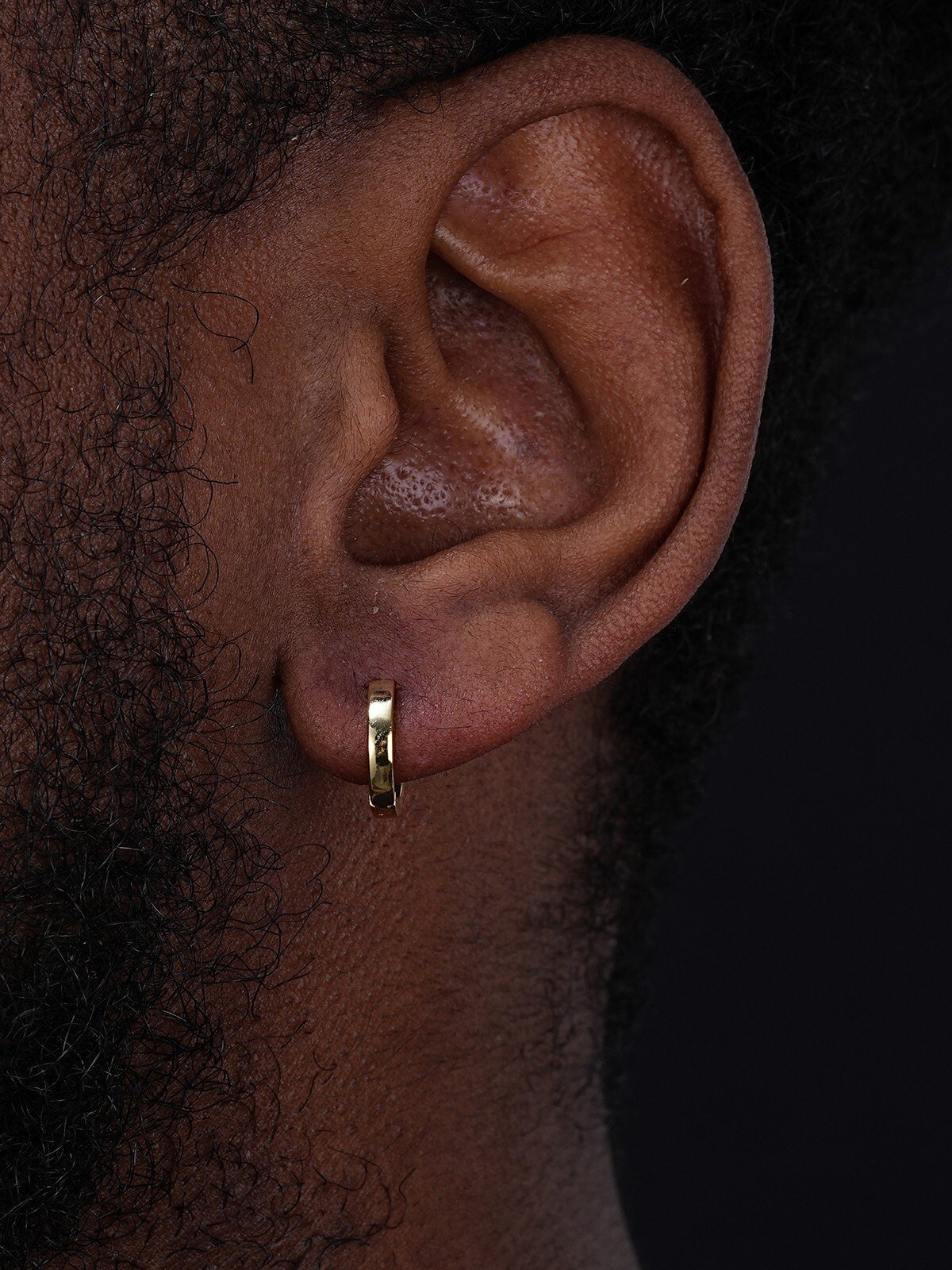 Real 14k Gold Vermeil 925 Silver Hoops Mens Ladies Small Huggie Earrings