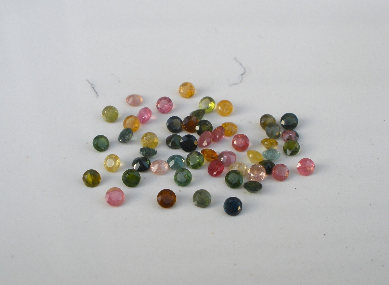 Tourmaline discount 3mm round gem mix parcel lot over 5 carats
