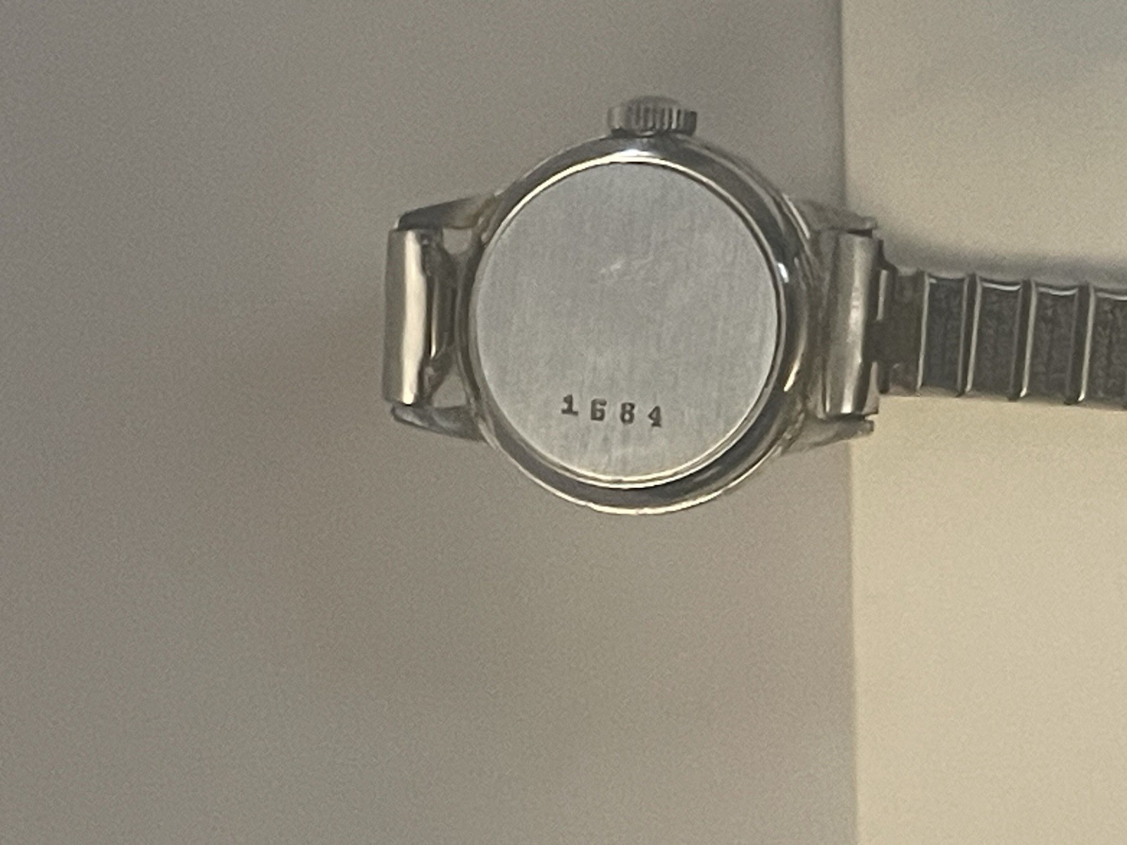 Vintage Tudor Ref 1684 Ladies Swiss Watch Rolex Crown Rose Dial
