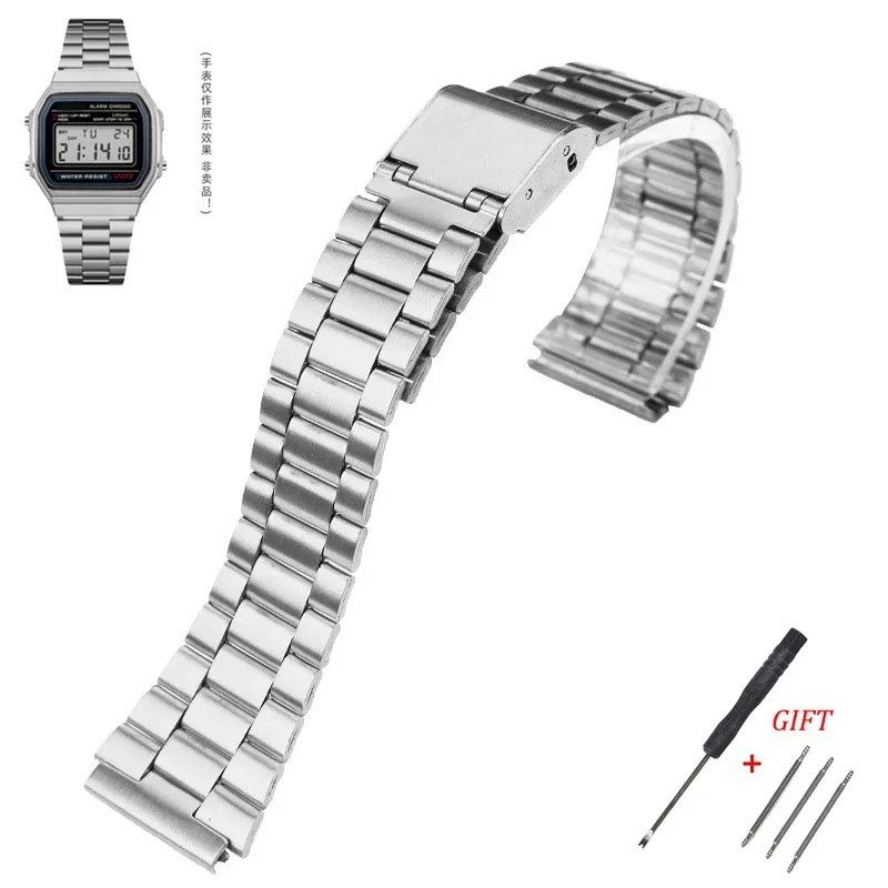 Watch Band for Casio F-91W F105 F108 A158W A168 AE1200 AE1300 Replacement Watchs